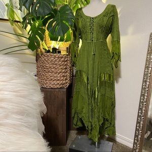 Boho Dress by Fashion Terminal OS